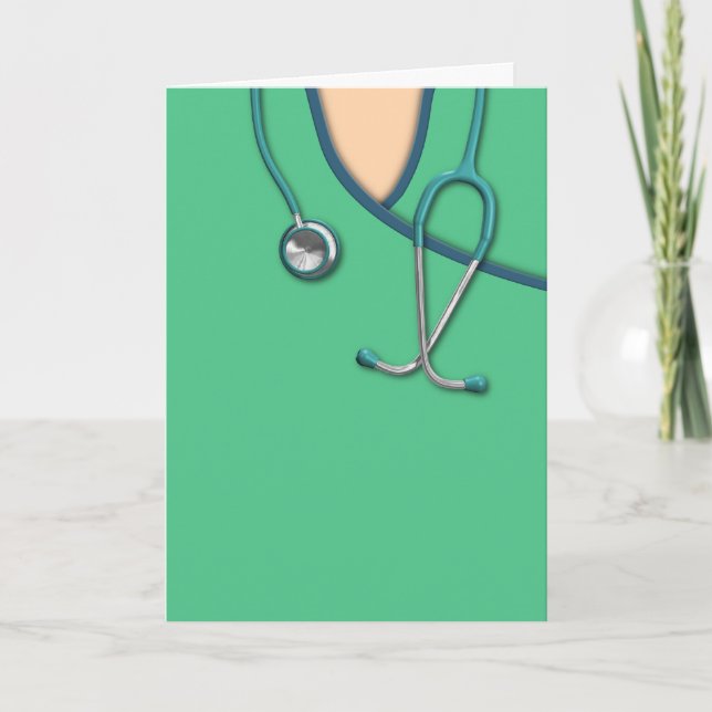 Tarjeta Escrutinio médico verde (Anverso)