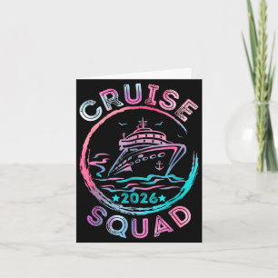 Tarjeta escuadra de crucero 2026 navegando por Hawaii vaca