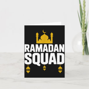 Tarjeta escuadra de ramadán dorado diseño de linterna de m