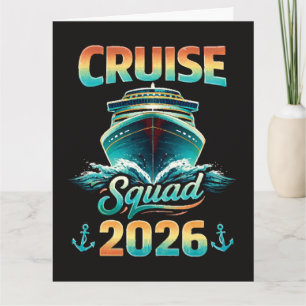 Tarjeta Escuadrón de Crucero 2026 – Vacaciones de Verano
