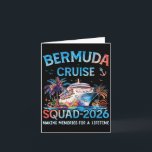 Tarjeta Escuadrón de crucero por Bermudas Vacaciones famil<br><div class="desc">Escuadrón de crucero por Bermudas Vacaciones familiares 2026</div>