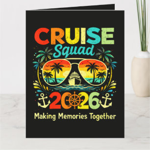 Tarjeta Escuadrón de Crucero Vacaciones de Verano 2026
