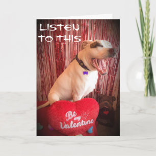 TARJETA **ESCUCHA ESTO** CELEBREMOS EL DÍA DE SAN VALENTÍN