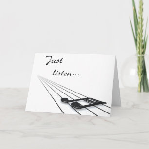 Tarjeta Escuchar