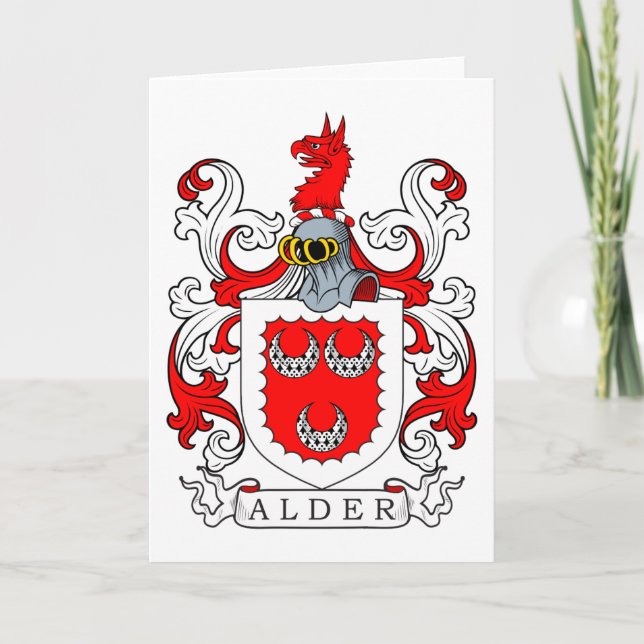 Tarjeta Escudo de armas (Anverso)