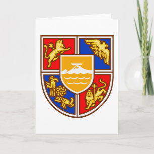 Tarjeta Escudo de Armas de Armenia Patrimonio y Símbolos