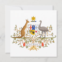 Tarjeta Escudo de Australia