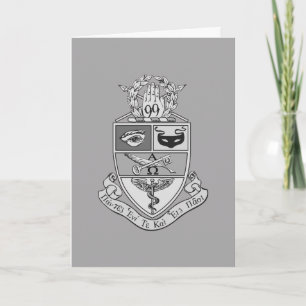 Tarjeta Escudo de Kappa Psi