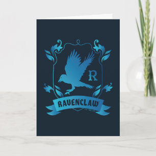 Tarjeta Escudo de la Casa RAVENCLAW™ ornamentado