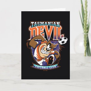 Tarjeta Escudo del Club de Fútbol Tasmanian Devil