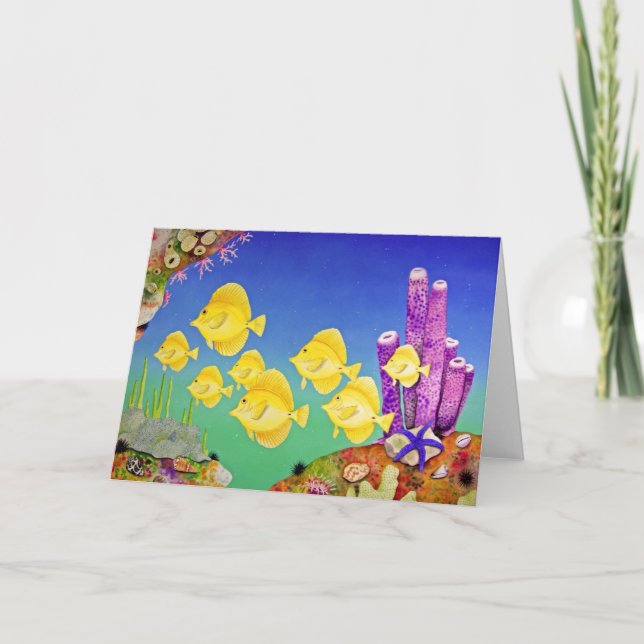 Tarjeta Escuela amarilla de Tang (Anverso)