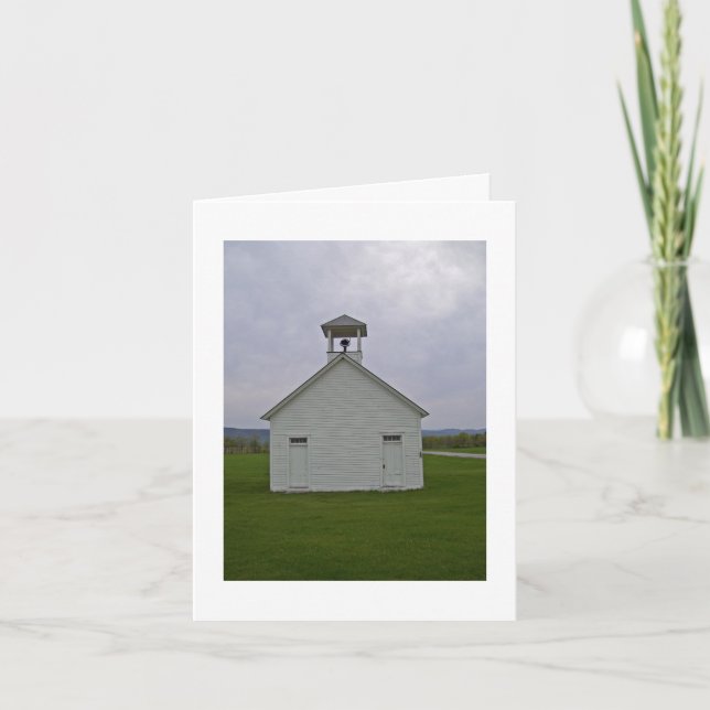 Tarjeta Escuela de Hawthorne, Bridgport, VT (Anverso)