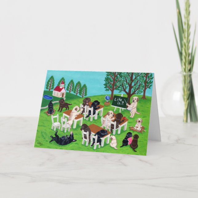 Tarjeta Escuela Labrador (Anverso)