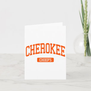 Tarjeta Escuela Secundaria Cherokee Hs Marlton Nj Varsity