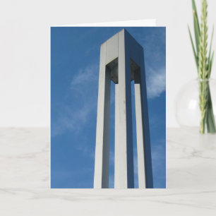 Tarjeta Escultura de cubo moderna