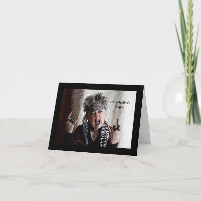 Tarjeta ¿Ese amor está en el aire... o el tocino San Valen (Anverso)