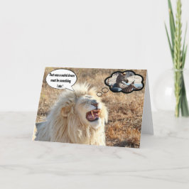 Tarjeta Ese era un sueño extraño