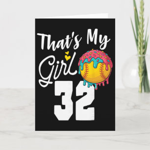 Tarjeta Ese Es Mi Niño Softll 32 Número Mamá Papá Número #