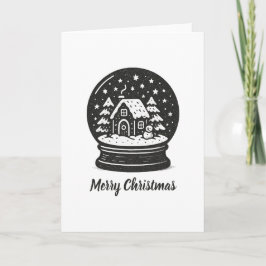 Tarjeta Esfera de Navidad