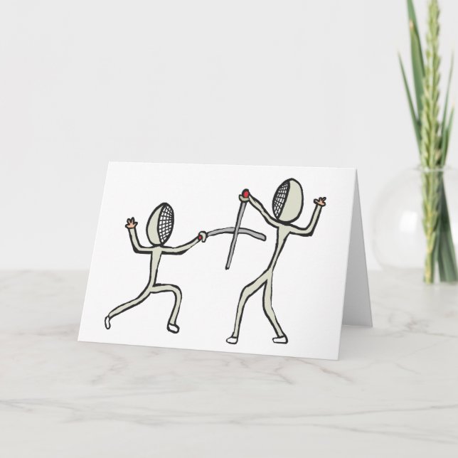 Tarjeta Esgrima (Anverso)