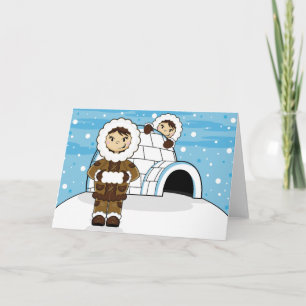 Tarjeta Eskimo & Igloo
