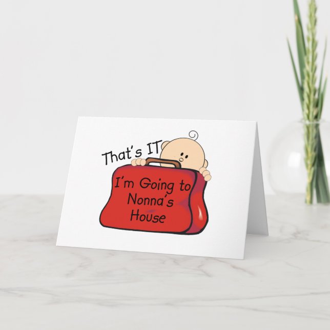 Tarjeta Eso es él Nonna (Anverso)