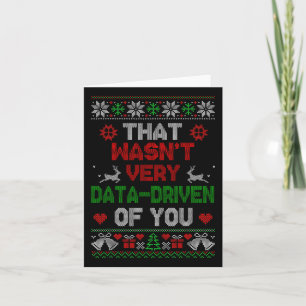 Tarjeta Eso No Fue Muy Motivado Por Los Datos De Sus Navid