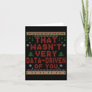 Tarjeta Eso No Fue Muy Motivado Por Los Datos De Sus Navid