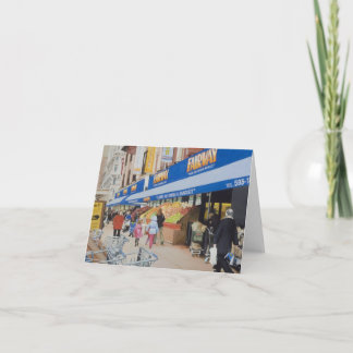 Tarjeta Espacio abierto Notecard 5,6" x 4" (espacio en