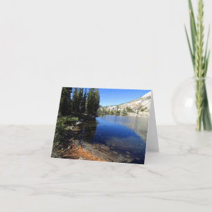 Tarjeta Espacio en blanco de la tranquilidad