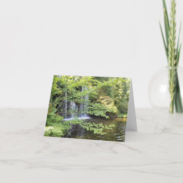 Tarjeta espacio en blanco de los notecards de la foto (Anverso)