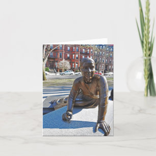 Tarjeta Espacio en blanco de piedra Notecard del monumento