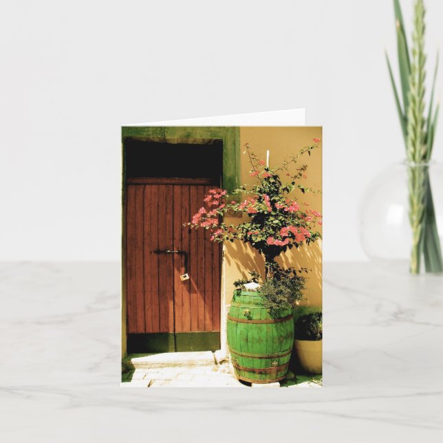 Tarjeta Espacio en blanco Notecard del Bougainvillea de (Anverso)