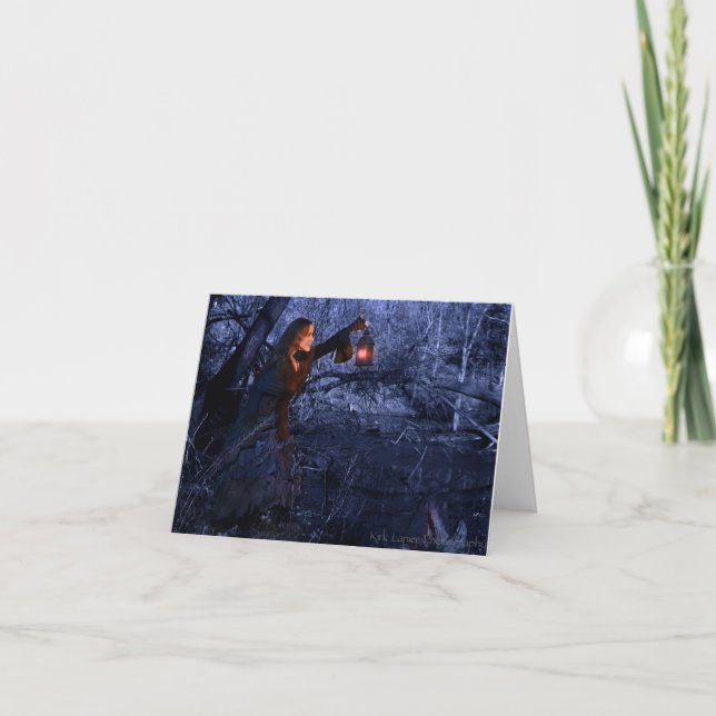 Tarjeta Espacio en blanco robado Notecard de la estación (Anverso)