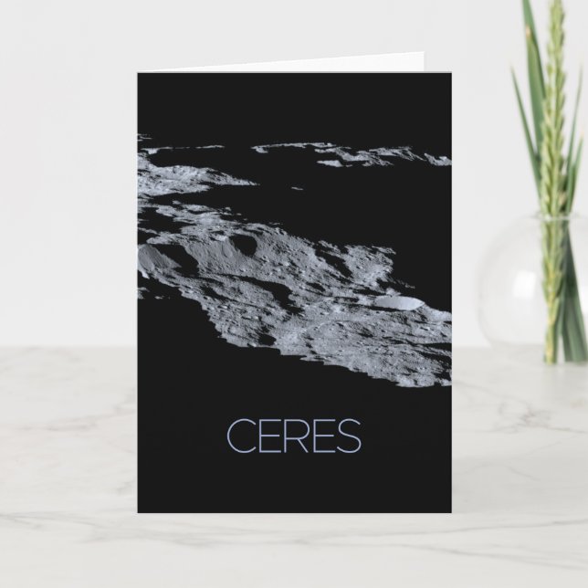 Tarjeta Espacio exterior, sistema solar, esferas del plane (Anverso)