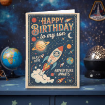 Espacio exterior y cumpleaños del hijo de Rocker