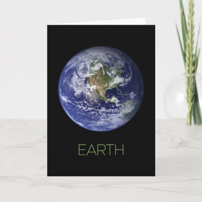 Tarjeta Espacio ultraterrestre, Cosmos, Sistema Solar, Pla (Anverso)