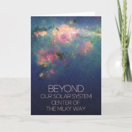 Tarjeta Espacio Ultraterrestre, Galaxia, Centro De La Vía 
