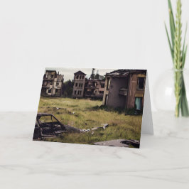 Tarjeta Espacios Perdidos | Edificios Post Apocalípticos A