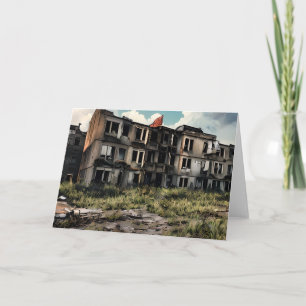 Tarjeta Espacios perdidos   Edificios postapocalípticos ab