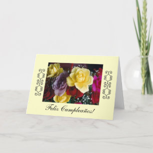 Tarjeta Español: Cumpleaños/Cumpleaños
