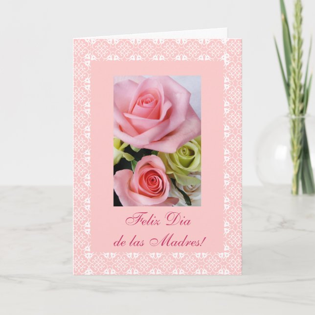 Tarjeta Español: Día de la Madre / Día de las madres (Anverso)