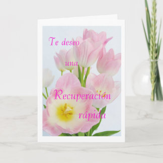 Tarjeta Español: Recuperación / Salir Bien
