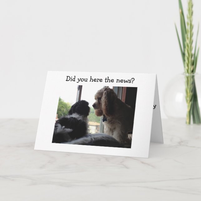 TARJETA ESPAÑOL Y HABANÉS TE DIJERON FELIZ CUMPLEAÑOS (Anverso)