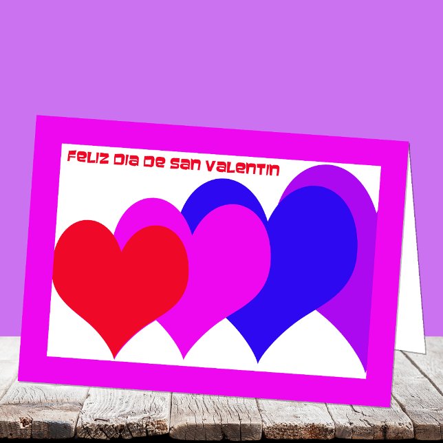 Tarjeta española de la tarjeta del día de San (Subido por el creador)