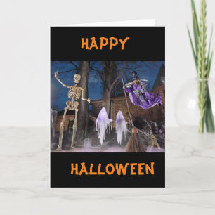 TARJETA "ESPANTO PARA TI" Y "FELIZ HALLOWEEN
