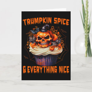 Tarjeta Especia de Trumpkin y todo lo agradable, Halloween
