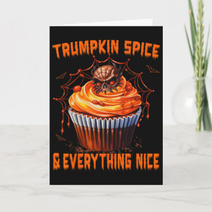 Tarjeta Especia de Trumpkin y todo lo agradable, Halloween