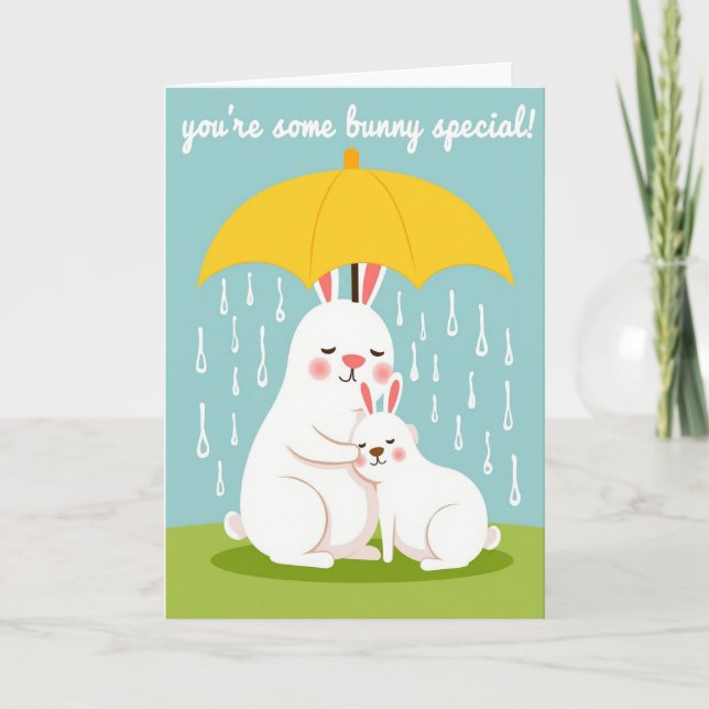 Tarjeta especial de algún conejo (Anverso)