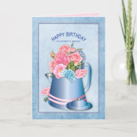 Especial de cumpleaños de alguien retro café macet